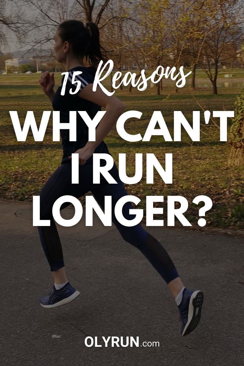 Zašto ne možete dugo trčati