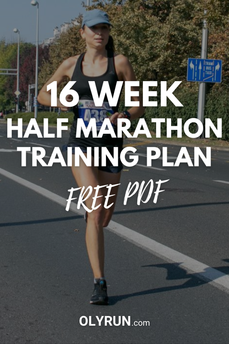 16 week half marathon training plan