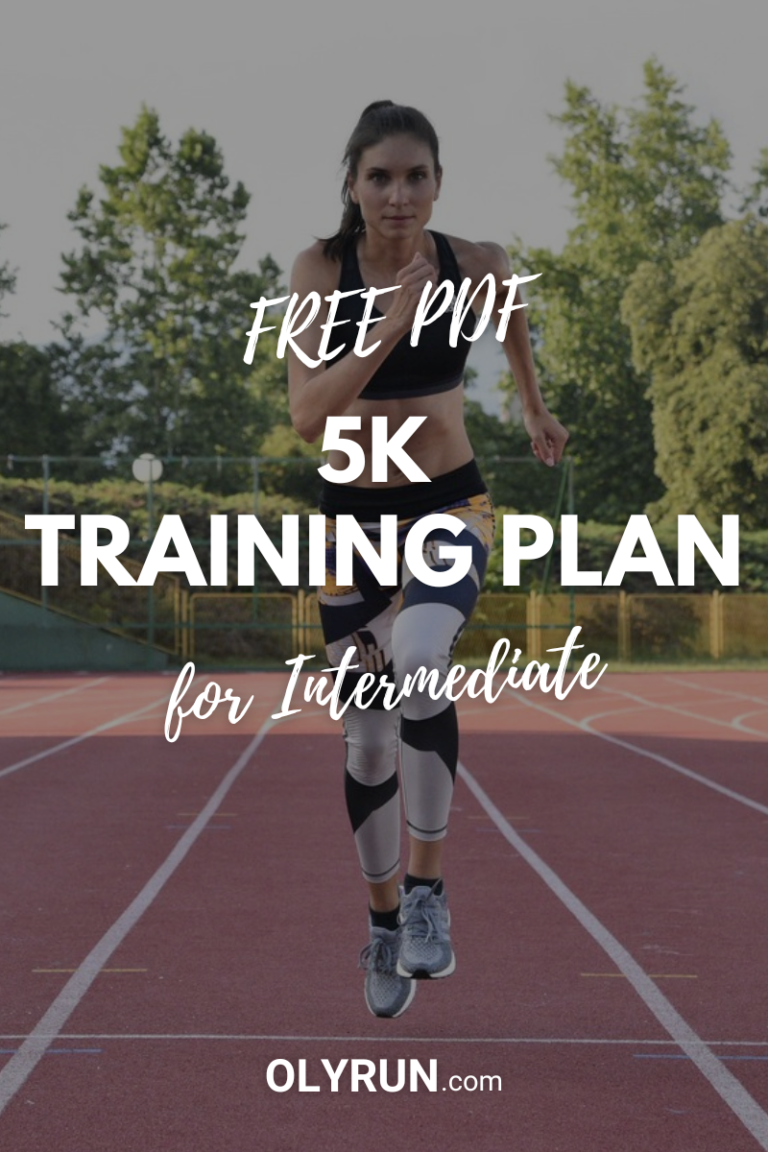 5K training plan for intermediate