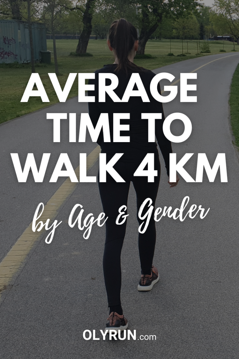 How long does it take to walk 4 km