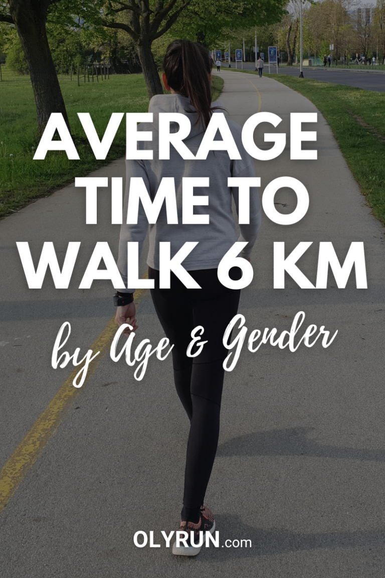 How long does it take to walk 6 km