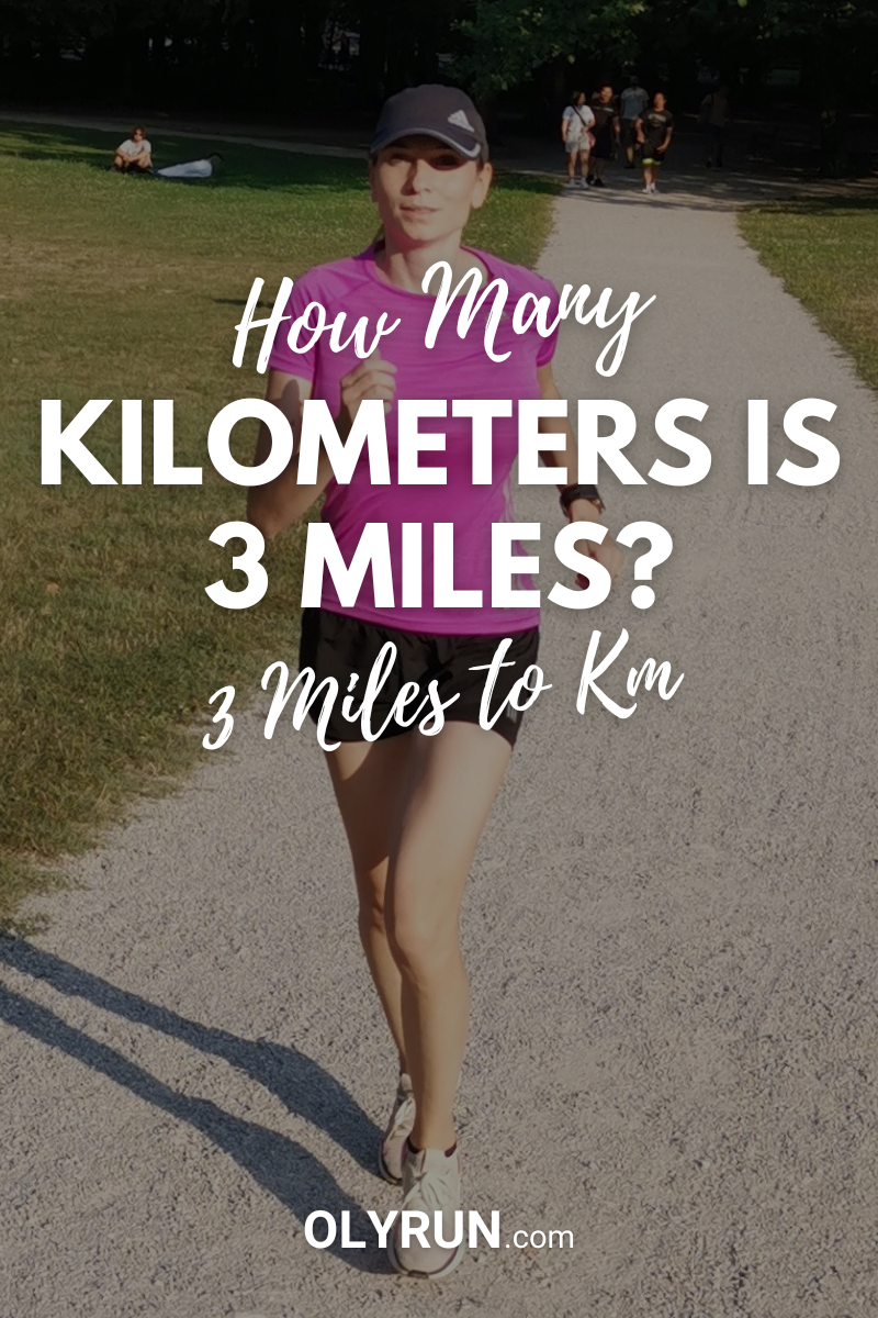 3 km in clearance miles