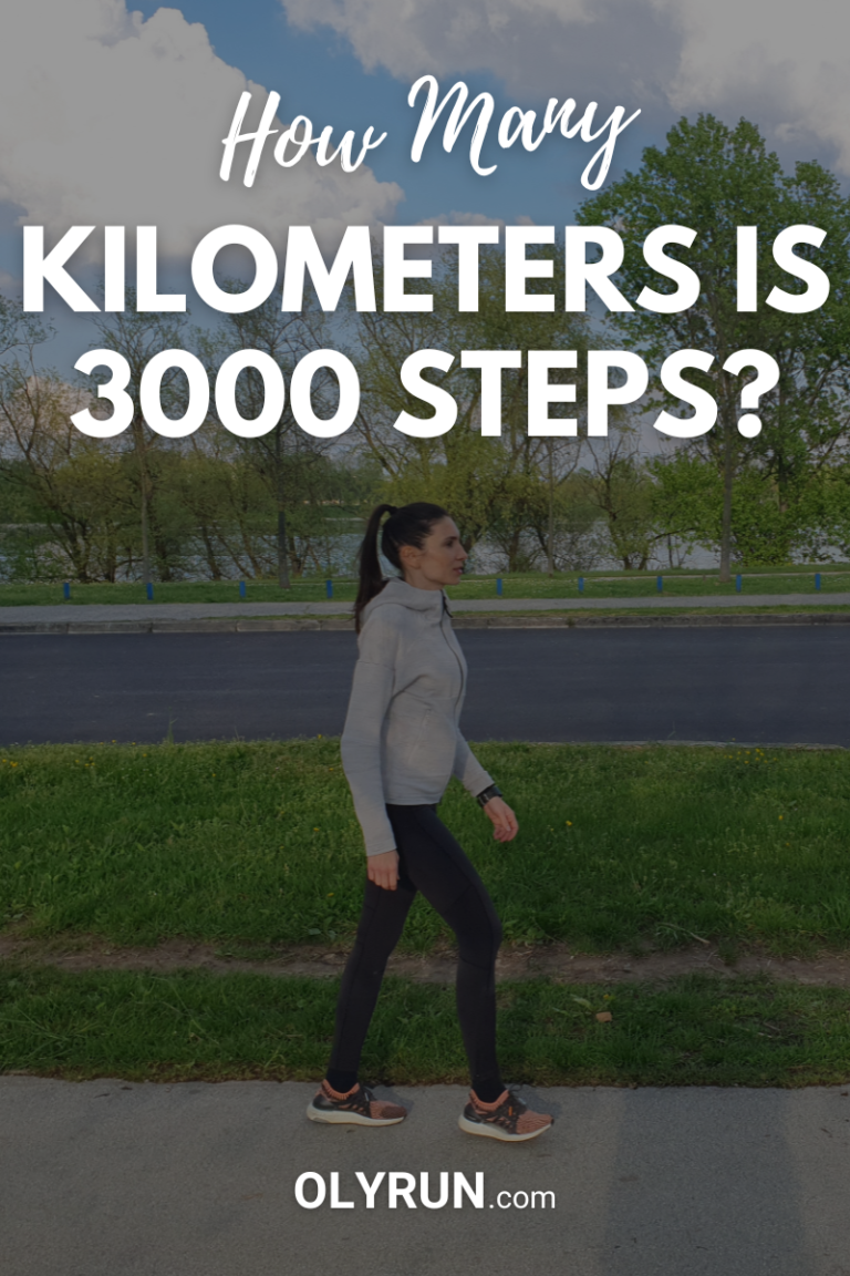 How many kilometers is 3000 steps