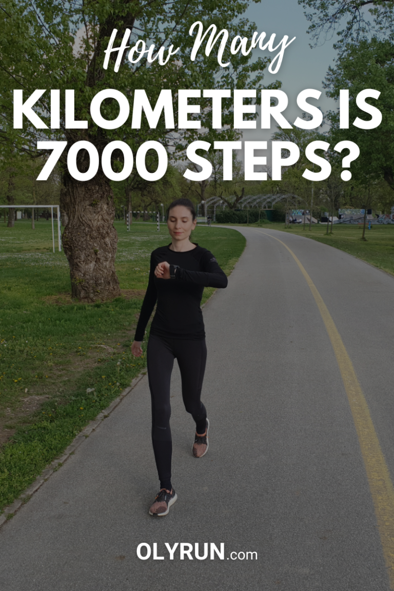 How many kilometers is 7000 steps