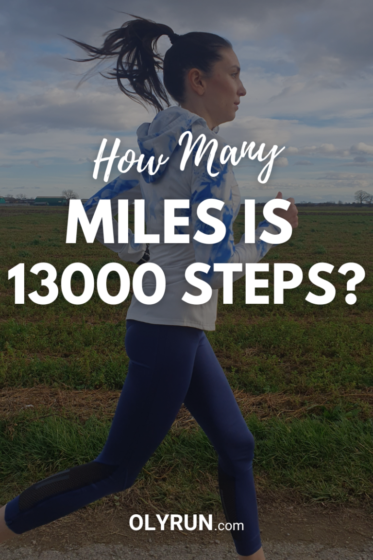 How many miles is 13000 steps
