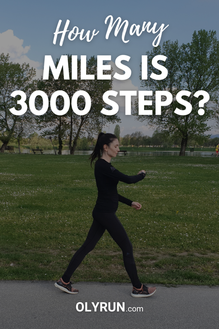 How many miles is 3000 steps