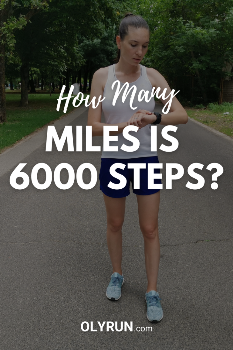 How many miles is 6000 steps