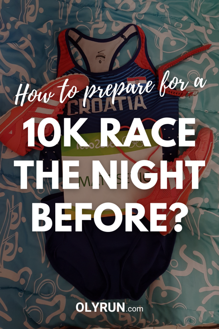 How to prepare for a 10K race the night before