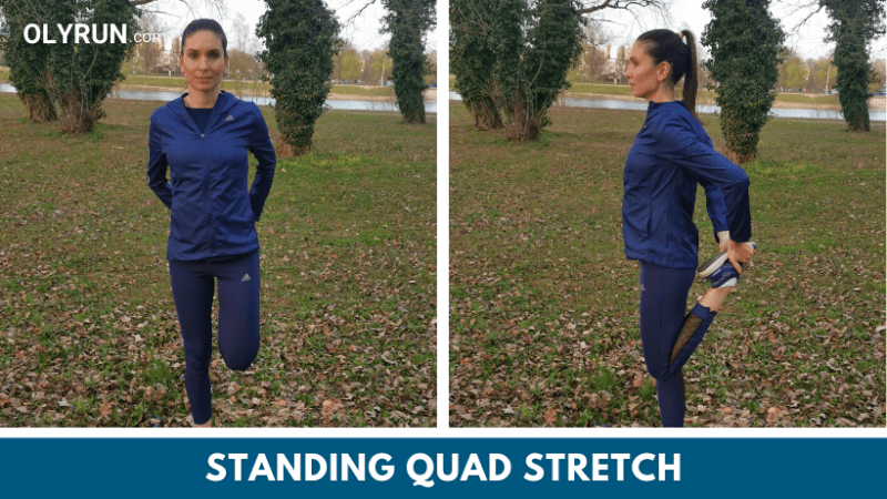 Standing quad stretch