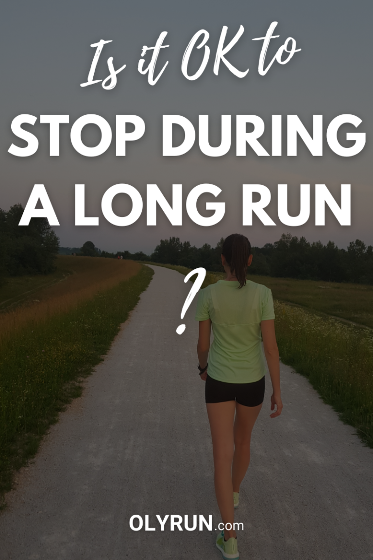 Stopping during a Long Run