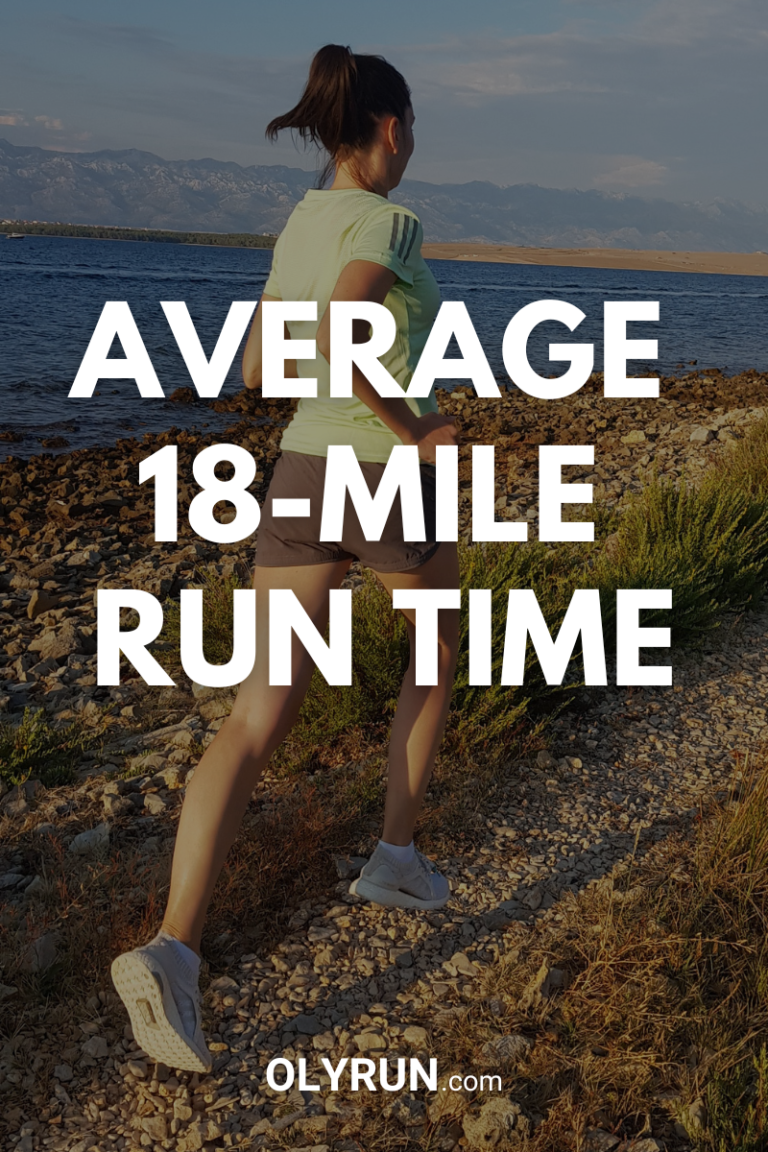 how long does it take to run 18 miles