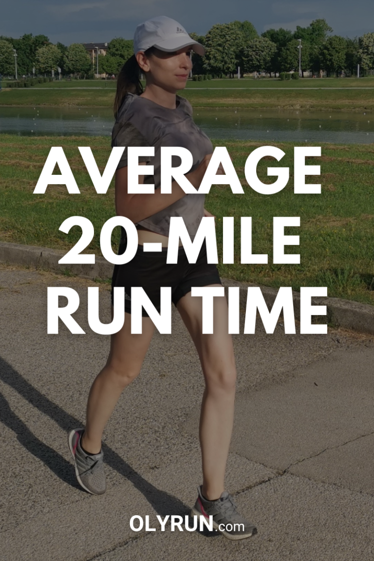 how long does it take to run 20 miles