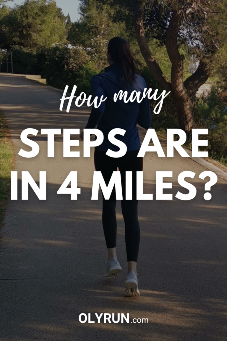 koliko ćete koraka napraviti u 4 milje