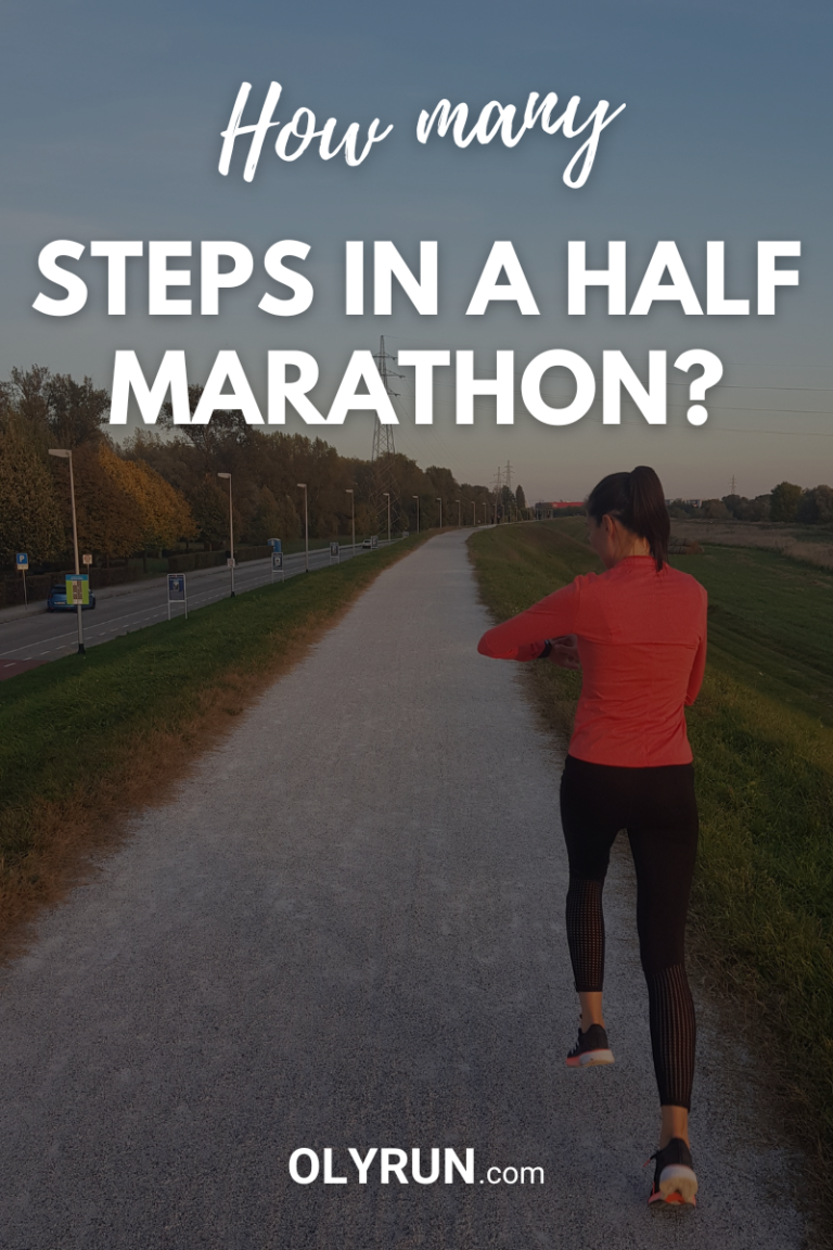 how many steps are in a half marathon