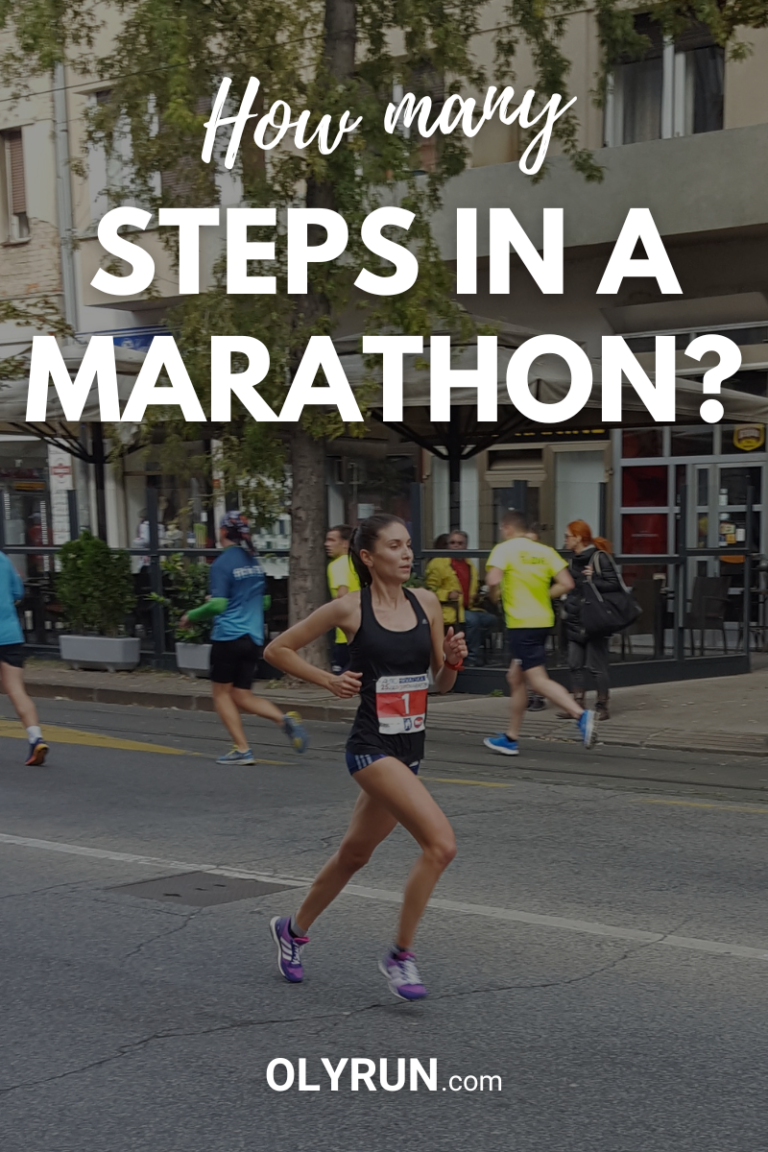 how many steps are in a marathon
